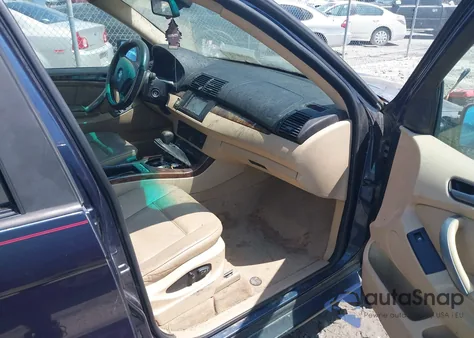 2004 BMW X5 3.0I z USA, uszkodzony, nr VIN 5UXFA13594LU45425